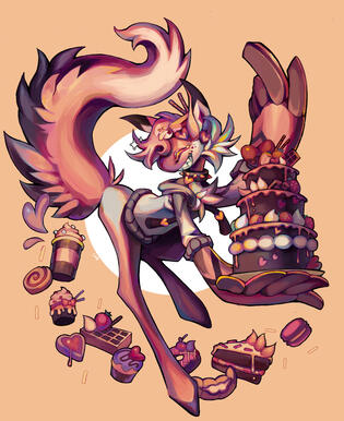 Character of @sleepycowsss on Instagram